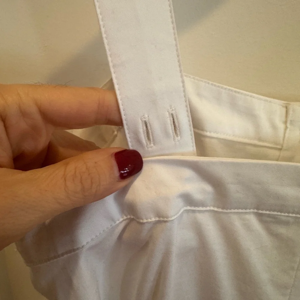 Banana Republic Elegant White Jumpsuit size 6 - Picture 4 of 5